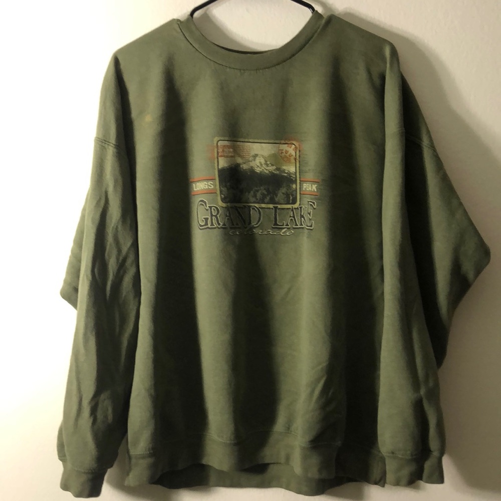 🟠 grand lake colorado crewneck
